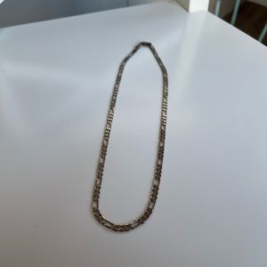 Stainless Steel Figaro Chain 20”